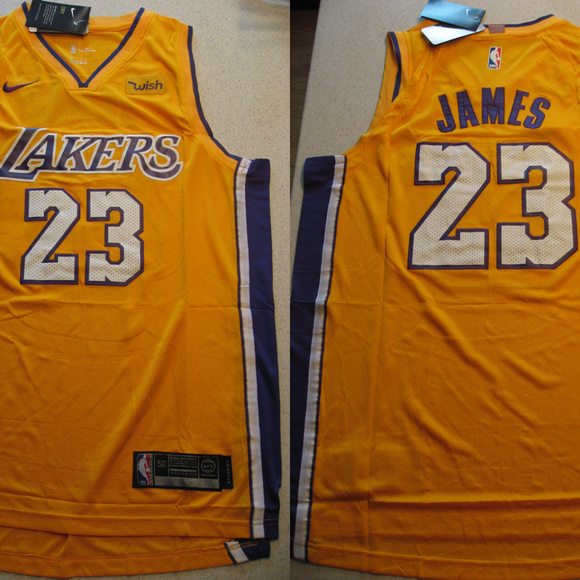 lebron james jersey with wish logo